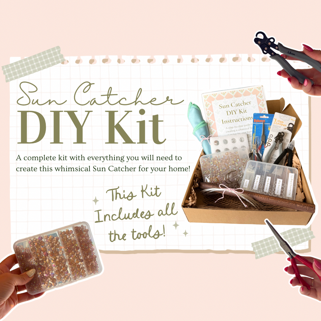 Sun Catcher DIY Kit - All Tools Included ✨🌷💕