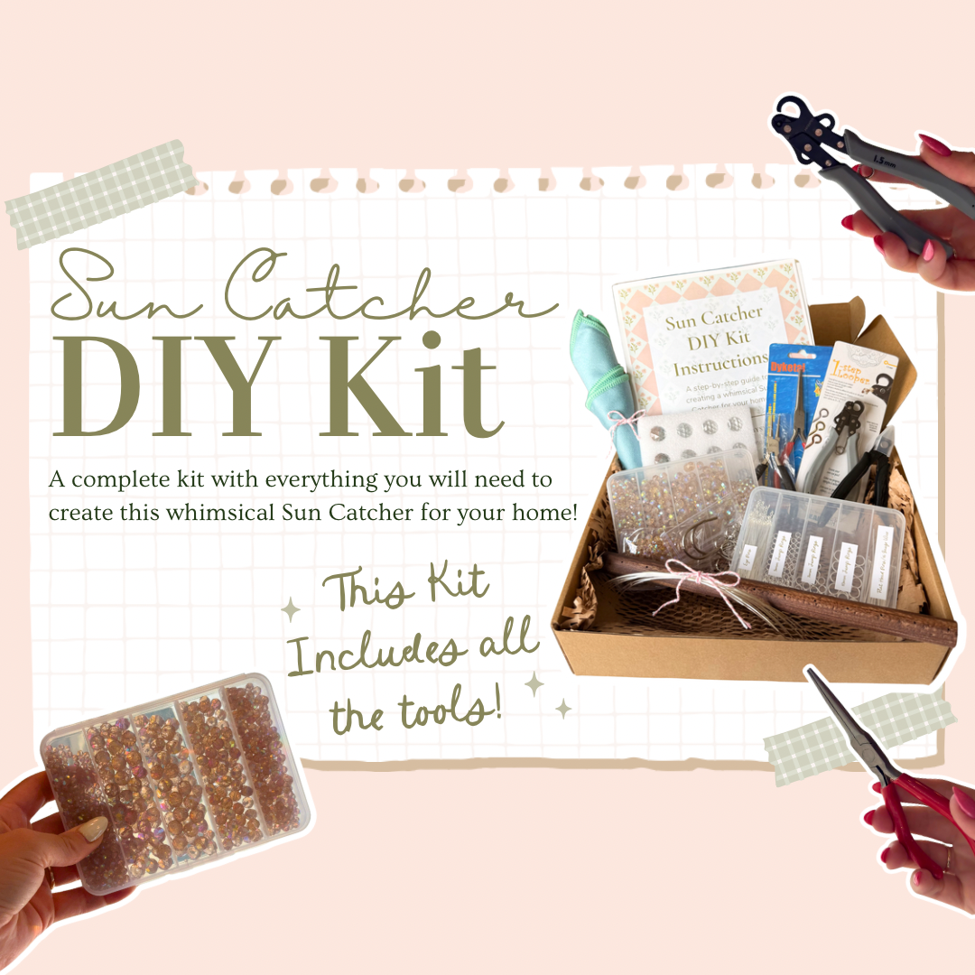 Sun Catcher DIY Kit - All Tools Included ✨🌷💕
